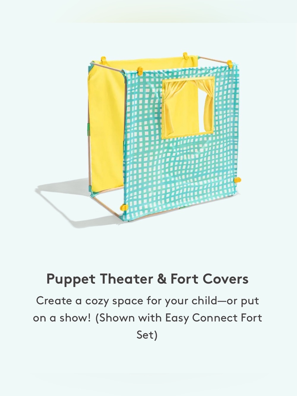 Lovevery Puppet Theater with Two Puppets
